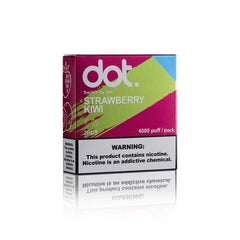佩特里 DOTMOD DOT SWITCH 煙彈 草莓奇異果4000puff/pack 2pcs 酸甜完美平衡,草莓香氣與奇異果酸爽的絕妙搭配,清爽不膩。