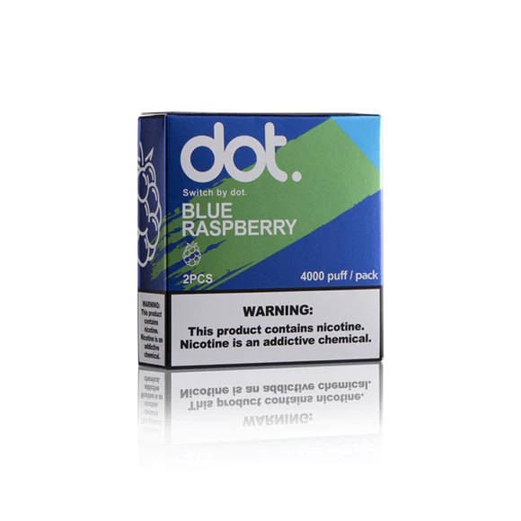 佩特里 DOTMOD DOT SWITCH 煙彈 藍莓4000puff/pack 2pcs 飽滿多汁的漿果香氣，酸甜適中層次豐富，清新怡人的莓果享受。